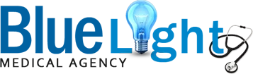 Blue Light Medical Agency logo